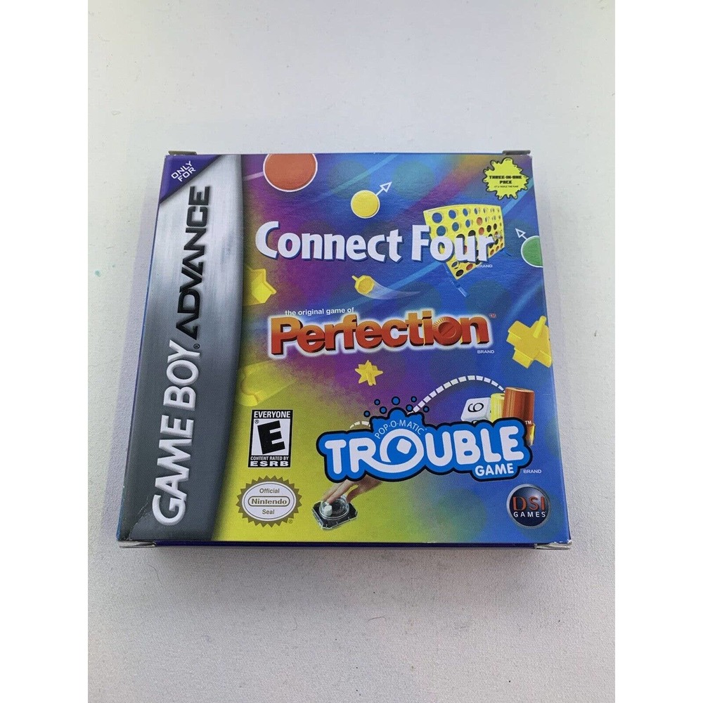 Connect Four/Perfection/Trouble (Nintendo Game Boy Advance, 2005)